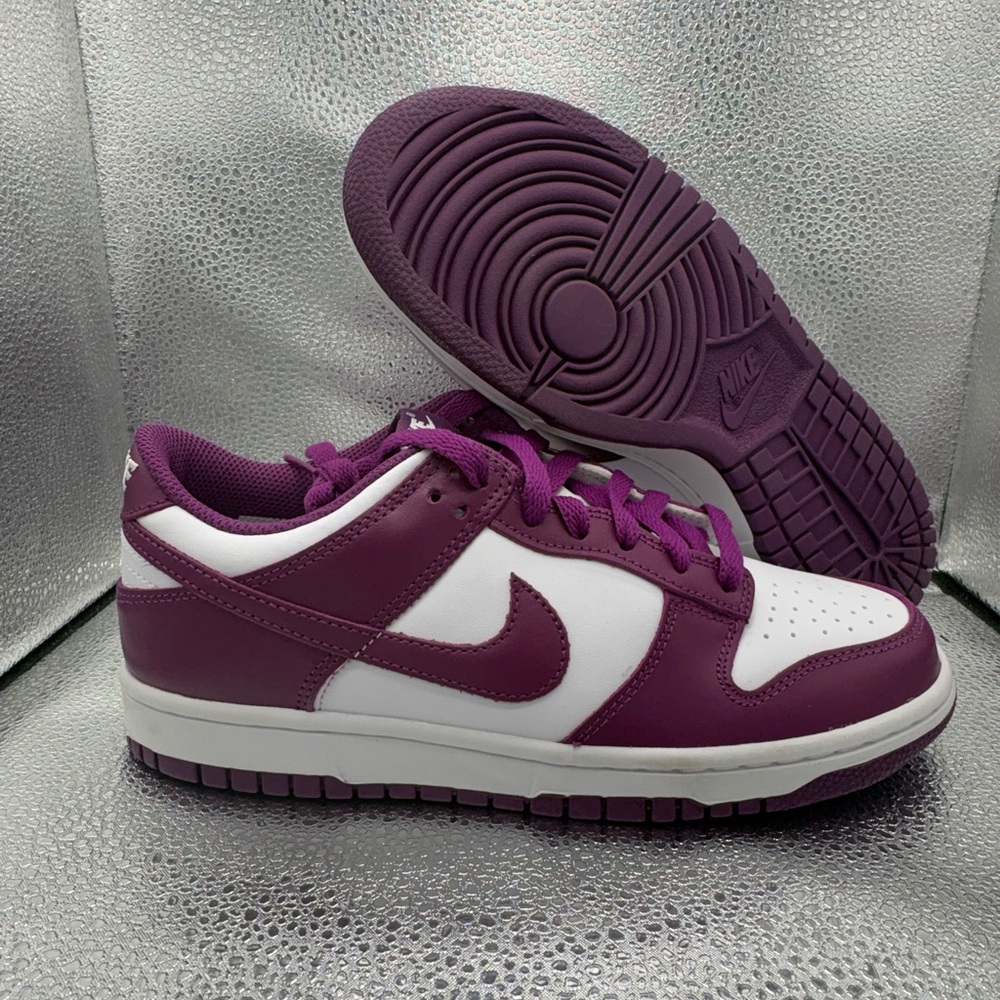 Nike Dunk Low GS White Viotech Athletic Casual Shoes FB9109-110